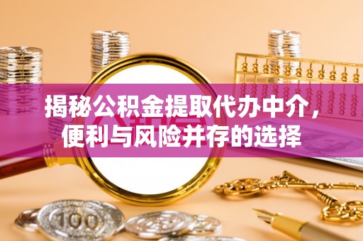 禹会揭秘公积金提取代办中介，便利与风险并存的选择