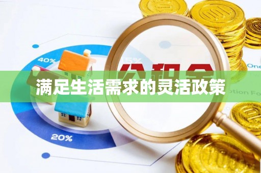 禹会满足生活需求的灵活政策