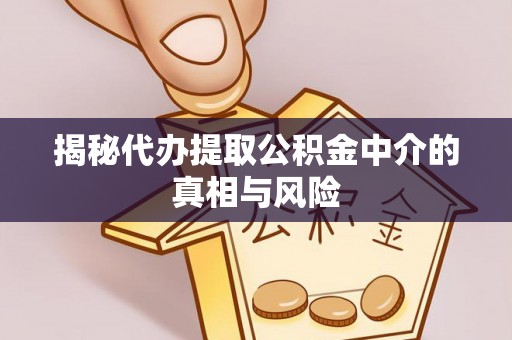 禹会揭秘代办提取公积金中介的真相与风险