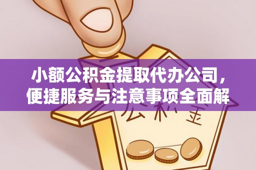 禹会小额公积金提取代办公司，便捷服务与注意事项全面解析