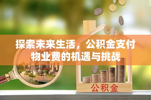 禹会探索未来生活，公积金支付物业费的机遇与挑战