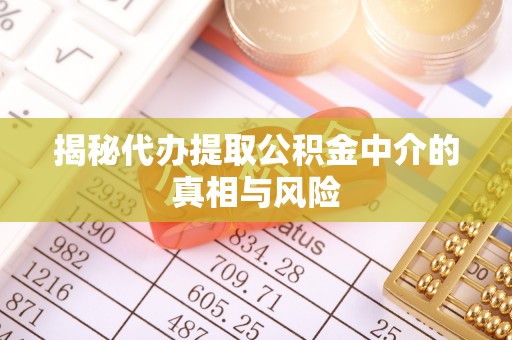 禹会揭秘代办提取公积金中介的真相与风险