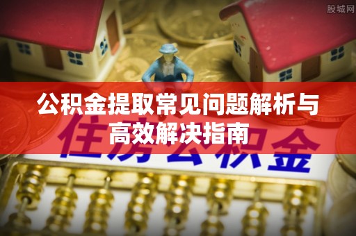 禹会公积金提取常见问题解析与高效解决指南