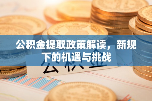 禹会公积金提取政策解读，新规下的机遇与挑战