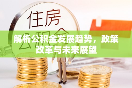 禹会解析公积金发展趋势，政策改革与未来展望