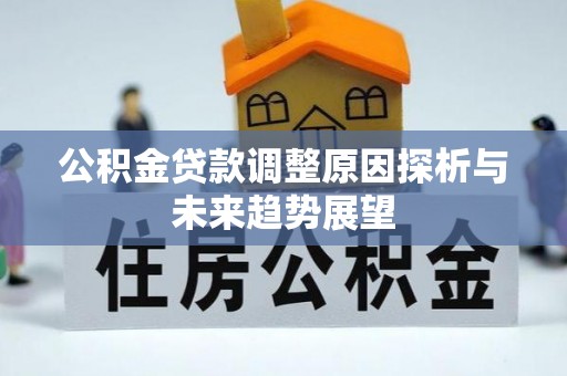 禹会公积金贷款调整原因探析与未来趋势展望