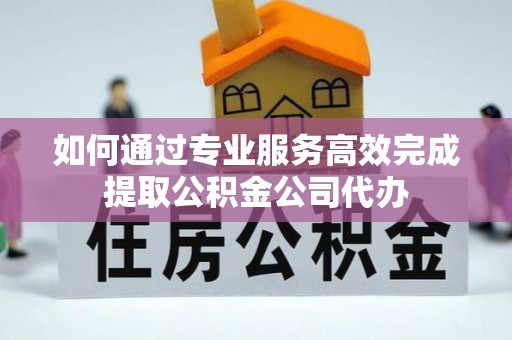 禹会如何通过专业服务高效完成提取公积金公司代办