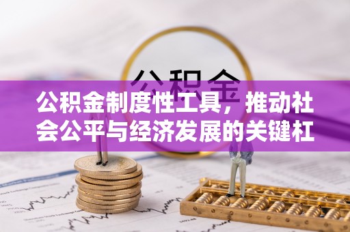 禹会公积金制度性工具，推动社会公平与经济发展的关键杠杆