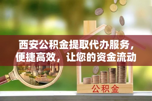 禹会西安公积金提取代办服务，便捷高效，让您的资金流动更灵活