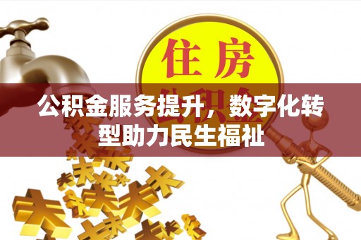 禹会公积金服务提升，数字化转型助力民生福祉