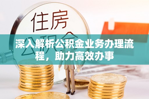 禹会深入解析公积金业务办理流程，助力高效办事