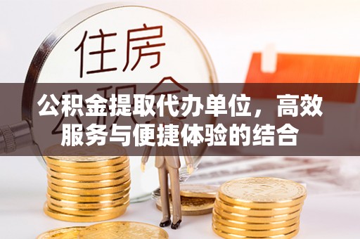 禹会公积金提取代办单位，高效服务与便捷体验的结合