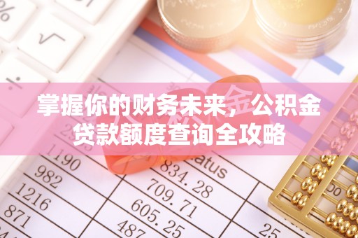 禹会掌握你的财务未来，公积金贷款额度查询全攻略