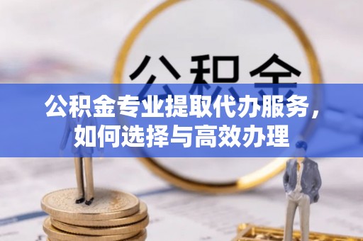 禹会公积金专业提取代办服务，如何选择与高效办理