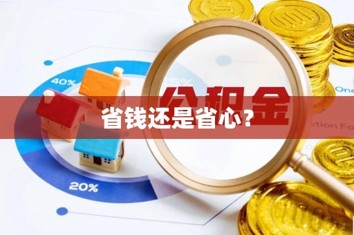 禹会省钱还是省心？
